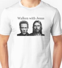 Geh mit Jesus Slim Fit T-Shirt
