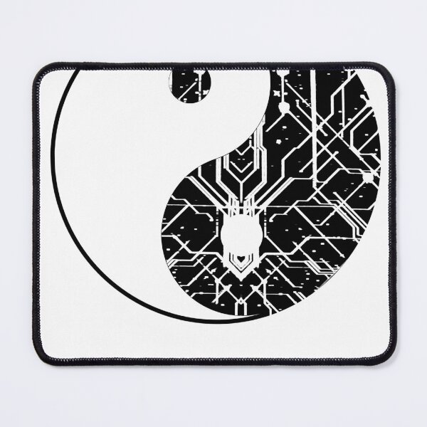 Item preview, Yin Yang circuit 2 designed and sold by Good Bad Bot.