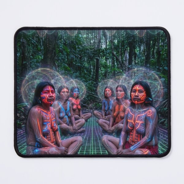 Item preview, Soul and Consciousness · Shamanic Journey | Sacred Visionary Psychedelia designed and sold by RoninGangStudio.