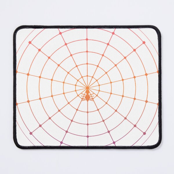 Item preview, Spiderweb Mandala Sticker | Sunset Gradient Boho Gothic Decal designed and sold by mryan78.