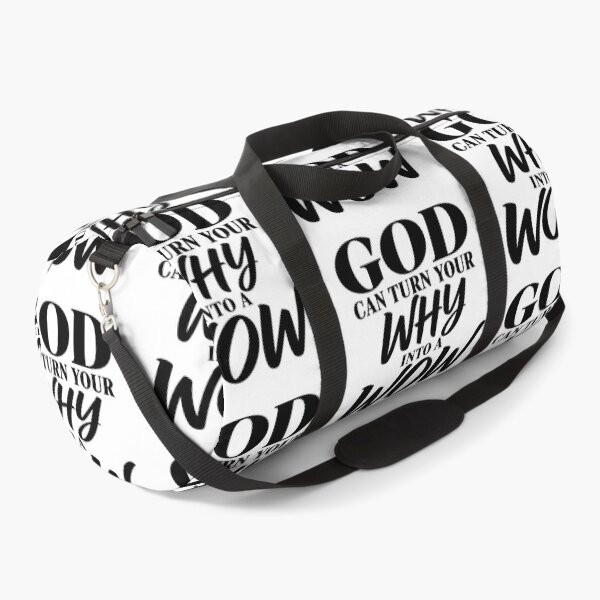 Item preview, god can turn your why into a wow designed and sold by OCD_JESSICA.