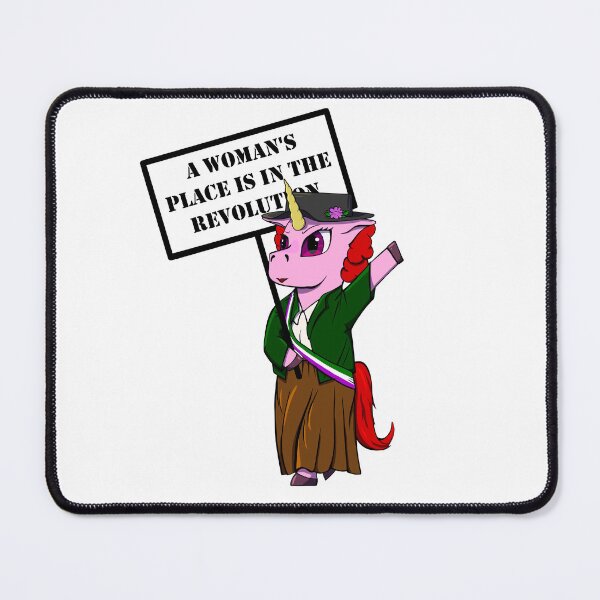 Item preview, Suffragette Unicorn - Revolution designed and sold by Batmantis275.
