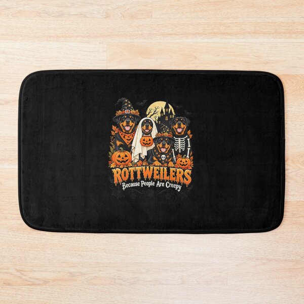 Item preview, Rottweilers Because People are Creepy Halloween Dog Costume designed and sold by MatherFisher.