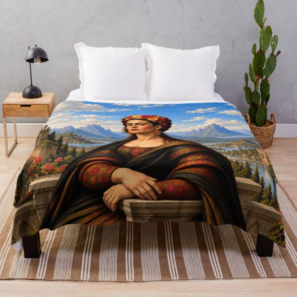 Item preview, Frida Inspired Renaissance Portrait designed and sold by Qenlo.