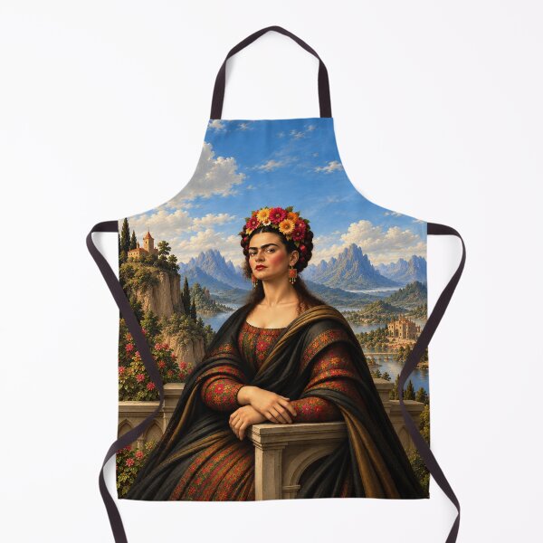 Item preview, Frida Inspired Renaissance Portrait designed and sold by Qenlo.