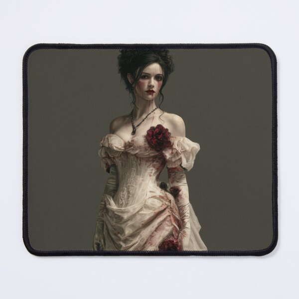 Item preview, Gothic Victorian Bride in Bloodstained Ivory Gown designed and sold by Shannon Hilson.
