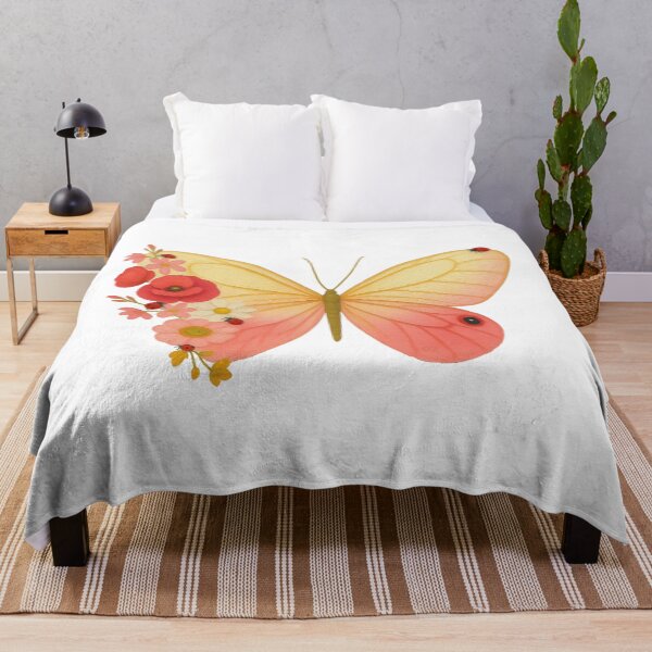 Item preview, Butterfly, ladybird and flowers designed and sold by re2m.