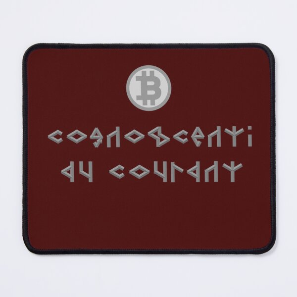 Item preview, Bitcoin - Cognoscenti Au Courant designed and sold by dakotakoin.