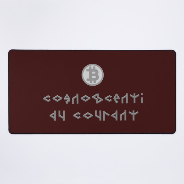 Item preview, Bitcoin - Cognoscenti Au Courant designed and sold by dakotakoin.