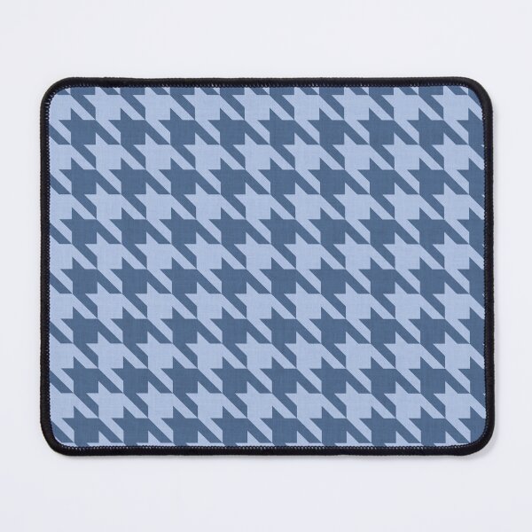 Item preview, Denim Blue Classic Houndstooth Check Pattern designed and sold by FrancesPoff.