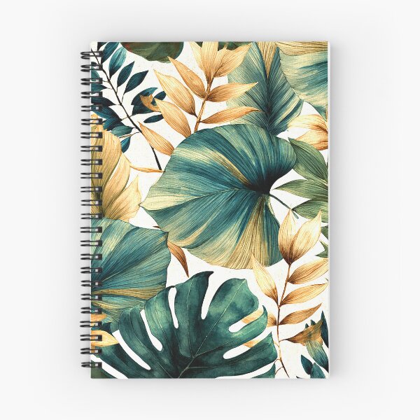 Item preview, Boho Tropical Green And Golden Palm Leaves Designs designed and sold by DEC02.