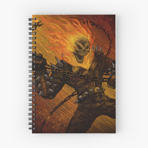 Item preview, Bad to the Bone, Johnathon "Johnny" Blaze (Ghost Rider) designed and sold by oilmonsta.