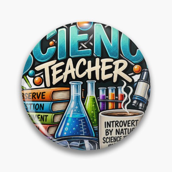 Item preview, Funny Science Teacher Introvert By Nature Humor designed and sold by 198tees.