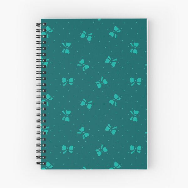 Item preview, Ditsy Christmas Bows and Dots in Evergreen and Maximalist Mint designed and sold by YesterdayColl.