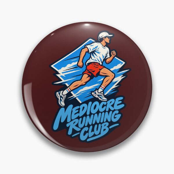 Item preview, Mediocre Running Club, Retro Running. designed and sold by Endless7Art.