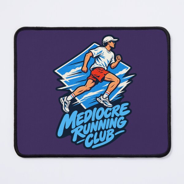 Item preview, Mediocre Running Club, Retro Running. designed and sold by Endless7Art.