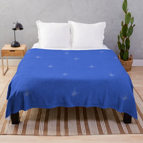 Item preview, Blue Vintage Spider Pattern designed and sold by Vita-Kvitash.