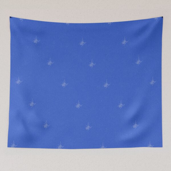 Item preview, Blue Vintage Spider Pattern designed and sold by Vita-Kvitash.