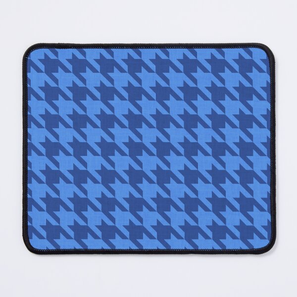 Item preview, Cobalt Blue Classic Houndstooth Check Pattern designed and sold by FrancesPoff.