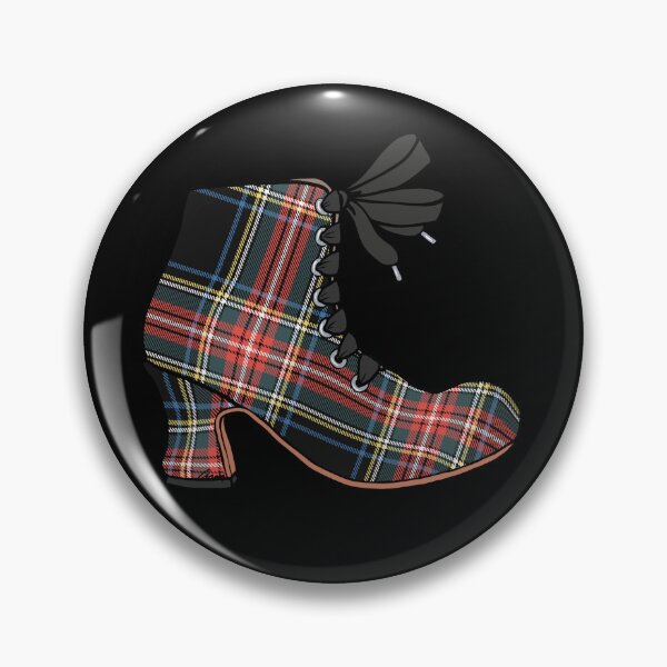 Aperçu de l'œuvre Bottines Fluevog Ambrosia à carreaux créée et vendue par anne m bray.