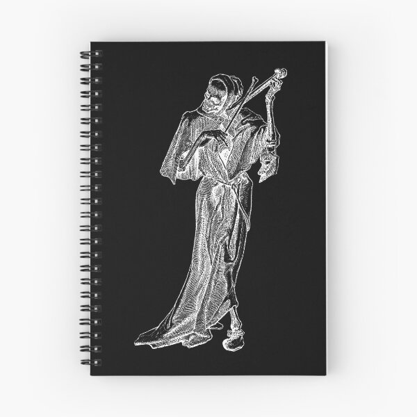 Item preview, Death the Strangler by Alfred Rethel, 1851 (WHITE) designed and sold by Exhumed Archives.