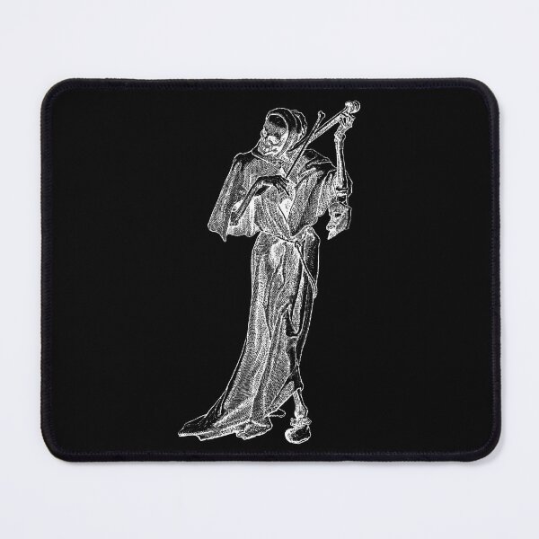 Item preview, Death the Strangler by Alfred Rethel, 1851 (WHITE) designed and sold by Exhumed Archives.