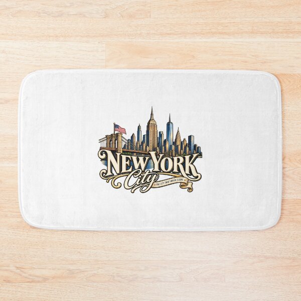 Item preview, New York City Vintage Skyline designed and sold by SimsimahLaughs.