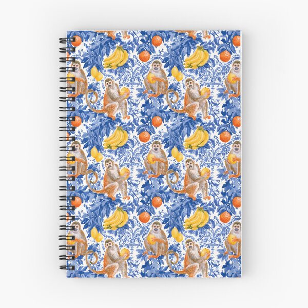 Item preview, Monos de estilo chinoiserie sobre tela toile azul y blanca. designed and sold by SophieClimaArt.