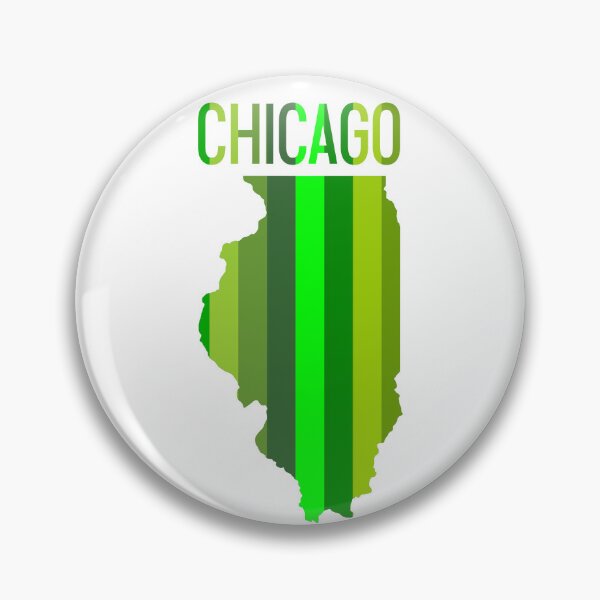 Item preview, Chicago Green Stripe designed and sold by Normbot2000.