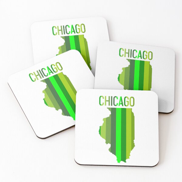 Item preview, Chicago Green Stripe designed and sold by Normbot2000.
