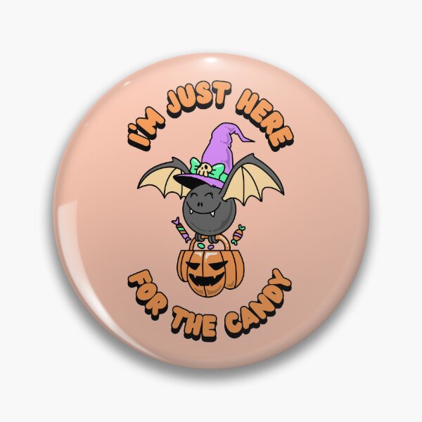 Item preview, I'm just here for the candy cute bat halloween designed and sold by aspanguji.