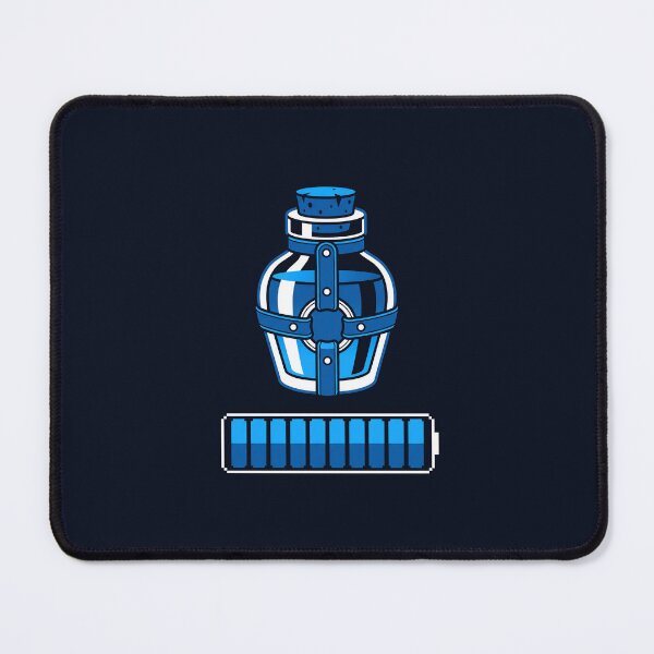 Item preview, Mana Potion Full Energy Battery Blue Magic Bottle designed and sold by KiwiRider.