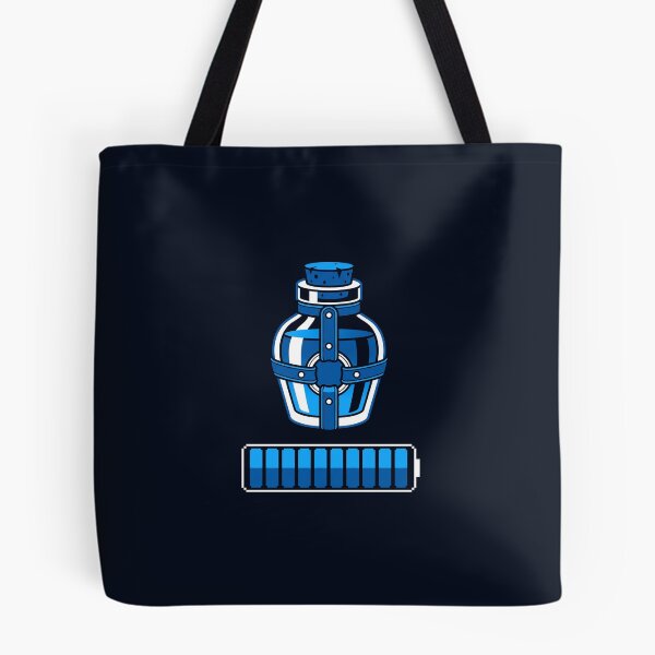 Item preview, Mana Potion Full Energy Battery Blue Magic Bottle designed and sold by KiwiRider.