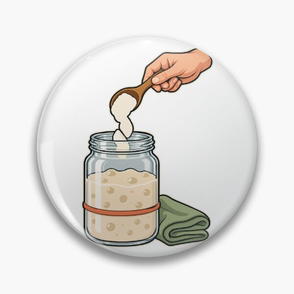 Item preview, Sourdough Starter Ready for Its Morning Feed designed and sold by ninov94.