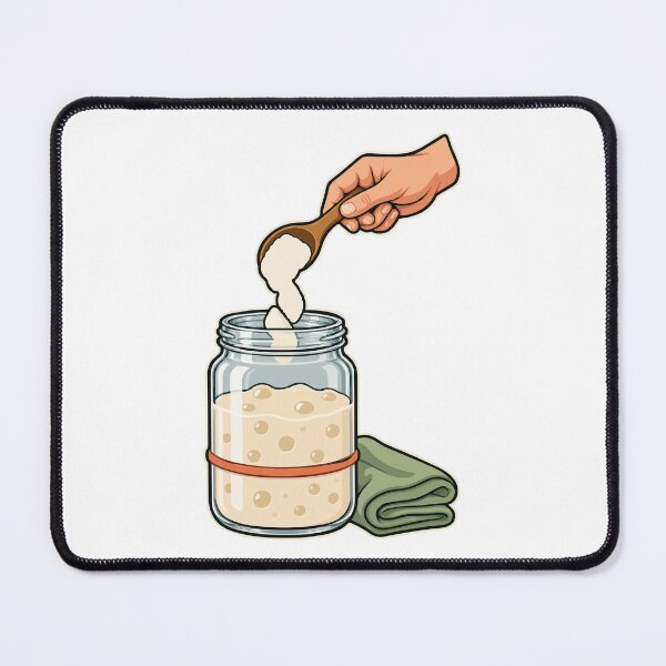 Item preview, Sourdough Starter Ready for Its Morning Feed designed and sold by ninov94.