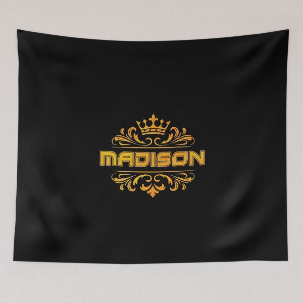 Item preview, Madison Personalized Name With Crown - Cool & Custom Gift for Girls, Teens designed and sold by Oussinc.
