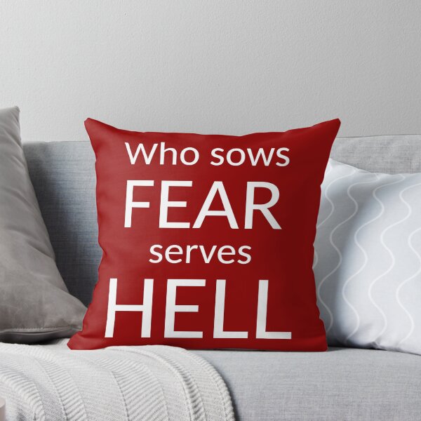 Item preview, Who sows fear serves hell_V1A designed and sold by ART-OF-ORION.