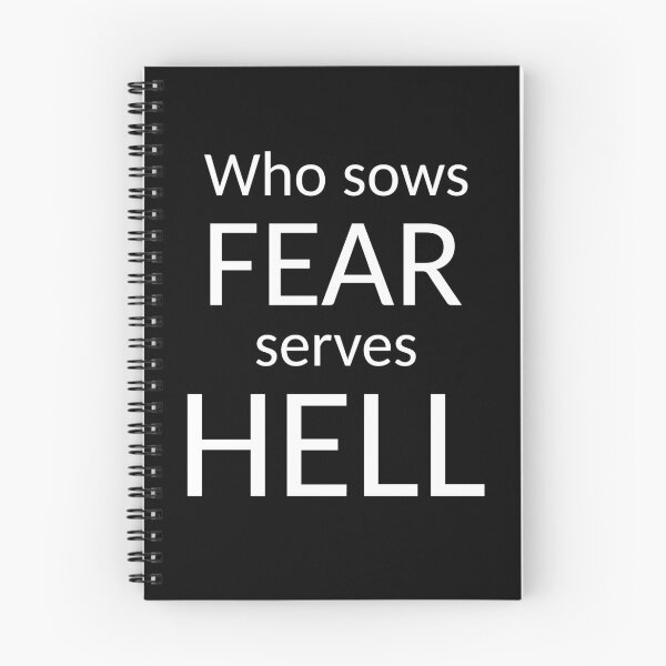 Item preview, Who sows fear serves hell_V1A designed and sold by ART-OF-ORION.
