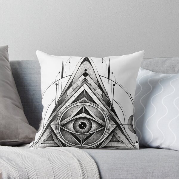 Item preview, Forbidden Symbol | Geometric Eye Emblem designed and sold by rigelcreation.