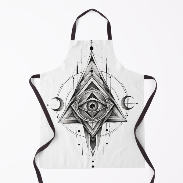 Item preview, Forbidden Symbol | Geometric Eye Emblem designed and sold by rigelcreation.