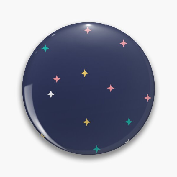Item preview, Winter Stars in Night Navy Blue designed and sold by YesterdayColl.