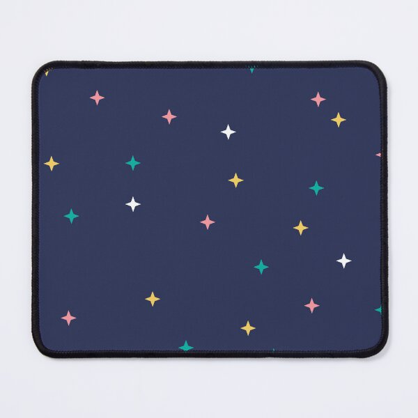 Item preview, Winter Stars in Night Navy Blue designed and sold by YesterdayColl.