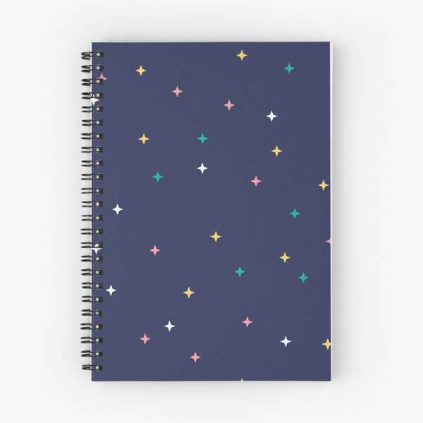 Item preview, Winter Stars in Night Navy Blue designed and sold by YesterdayColl.