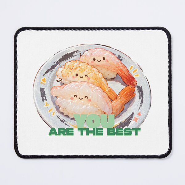 Item preview, Prawn Sushi Happy Face designed and sold by HappySmile123.