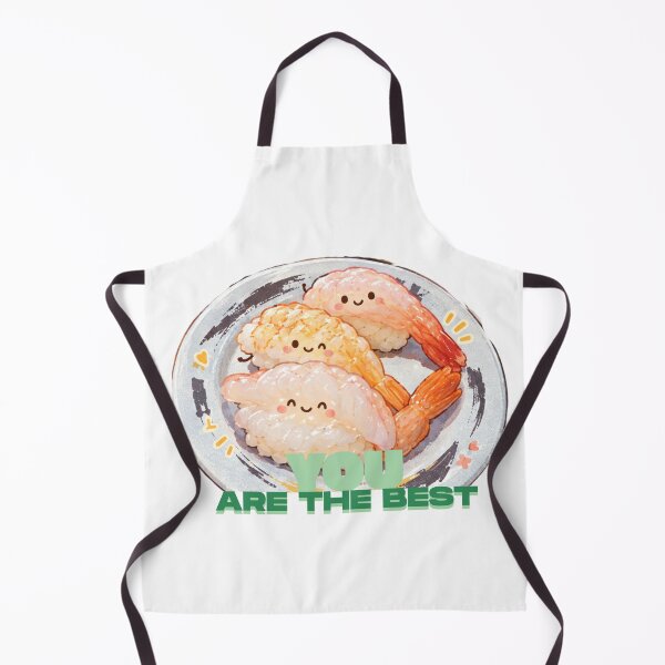 Item preview, Prawn Sushi Happy Face designed and sold by HappySmile123.