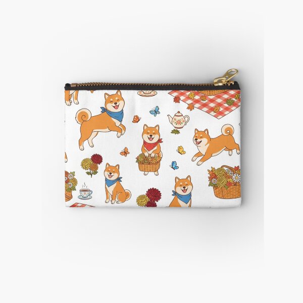 Item preview, Cute Shiba Inu Autumn Picnic Pattern    designed and sold by Owcomm.