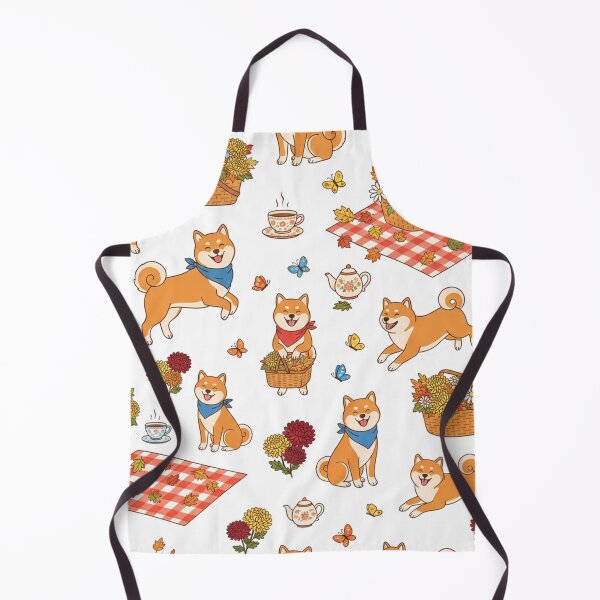 Item preview, Cute Shiba Inu Autumn Picnic Pattern    designed and sold by Owcomm.