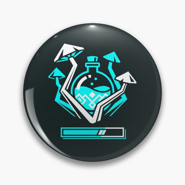 Item preview, Magic Mushroom Potion Loading Status Blue HUD Emblem designed and sold by KiwiRider.
