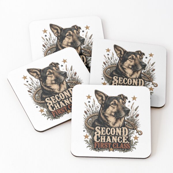 Item preview, Second Chance First Class Shepherd Mix designed and sold by JoyfullyOffbeat.