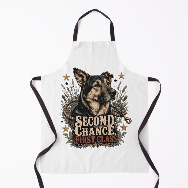 Item preview, Second Chance First Class Shepherd Mix designed and sold by JoyfullyOffbeat.